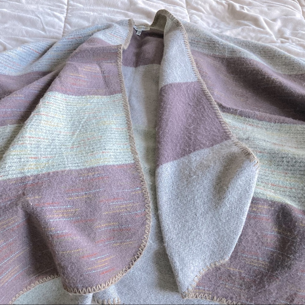 Shawl throw over